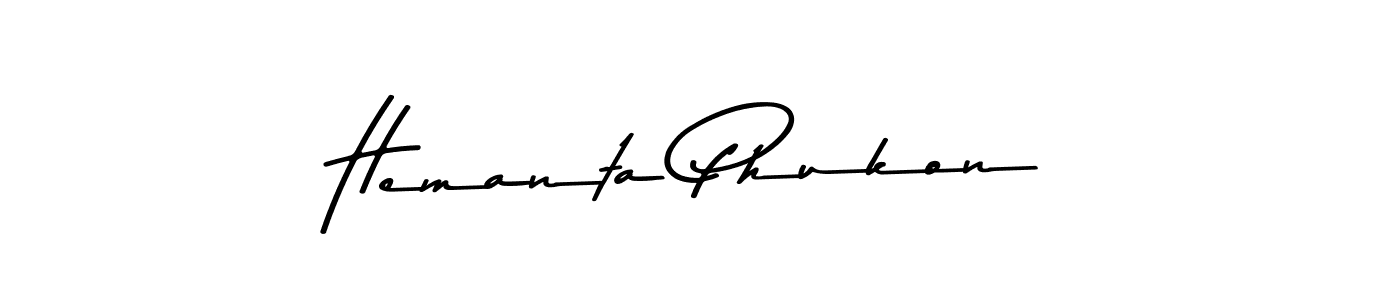 You should practise on your own different ways (Asem Kandis PERSONAL USE) to write your name (Hemanta Phukon) in signature. don't let someone else do it for you. Hemanta Phukon signature style 9 images and pictures png