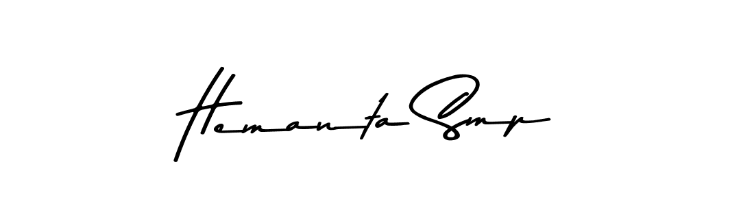 You should practise on your own different ways (Asem Kandis PERSONAL USE) to write your name (Hemanta Smp) in signature. don't let someone else do it for you. Hemanta Smp signature style 9 images and pictures png