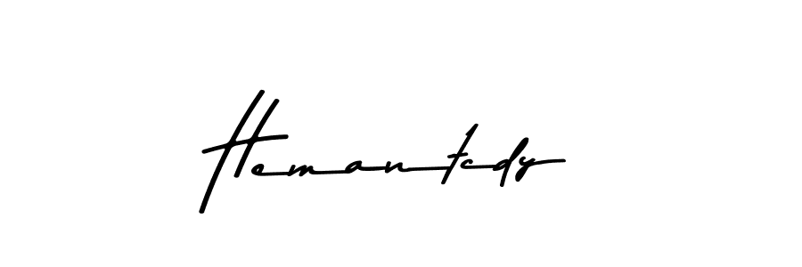 How to make Hemantcdy signature? Asem Kandis PERSONAL USE is a professional autograph style. Create handwritten signature for Hemantcdy name. Hemantcdy signature style 9 images and pictures png