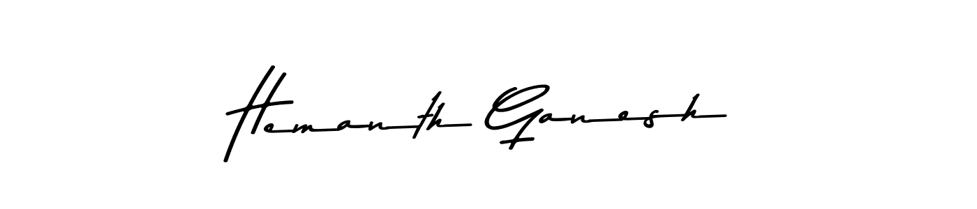 Asem Kandis PERSONAL USE is a professional signature style that is perfect for those who want to add a touch of class to their signature. It is also a great choice for those who want to make their signature more unique. Get Hemanth Ganesh name to fancy signature for free. Hemanth Ganesh signature style 9 images and pictures png