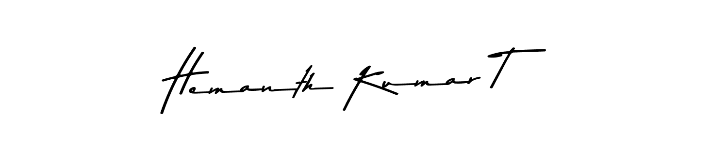 It looks lik you need a new signature style for name Hemanth Kumar T. Design unique handwritten (Asem Kandis PERSONAL USE) signature with our free signature maker in just a few clicks. Hemanth Kumar T signature style 9 images and pictures png