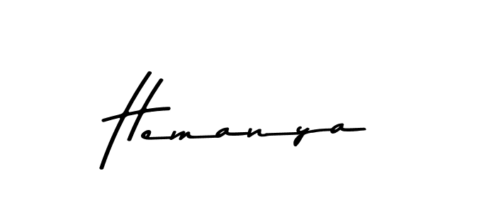 Here are the top 10 professional signature styles for the name Hemanya. These are the best autograph styles you can use for your name. Hemanya signature style 9 images and pictures png