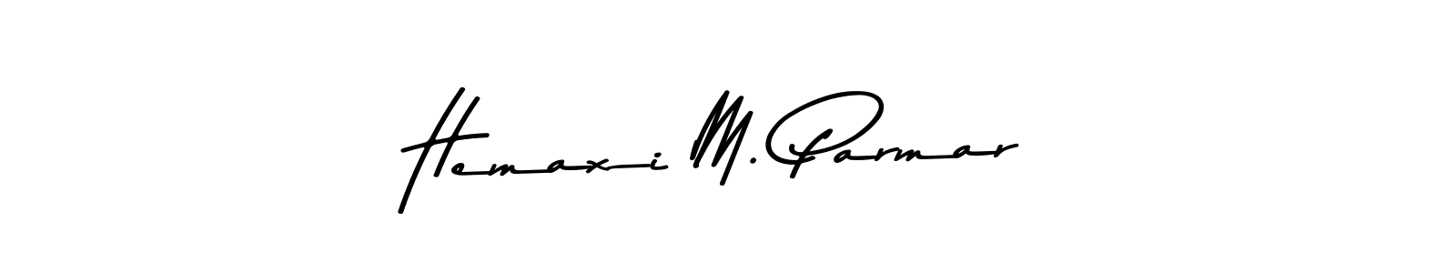 Also we have Hemaxi M. Parmar name is the best signature style. Create professional handwritten signature collection using Asem Kandis PERSONAL USE autograph style. Hemaxi M. Parmar signature style 9 images and pictures png