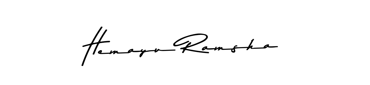 How to make Hemayu Ramsha signature? Asem Kandis PERSONAL USE is a professional autograph style. Create handwritten signature for Hemayu Ramsha name. Hemayu Ramsha signature style 9 images and pictures png