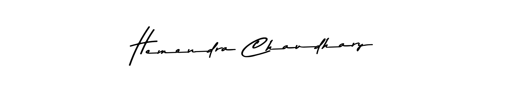 Use a signature maker to create a handwritten signature online. With this signature software, you can design (Asem Kandis PERSONAL USE) your own signature for name Hemendra Chaudhary. Hemendra Chaudhary signature style 9 images and pictures png