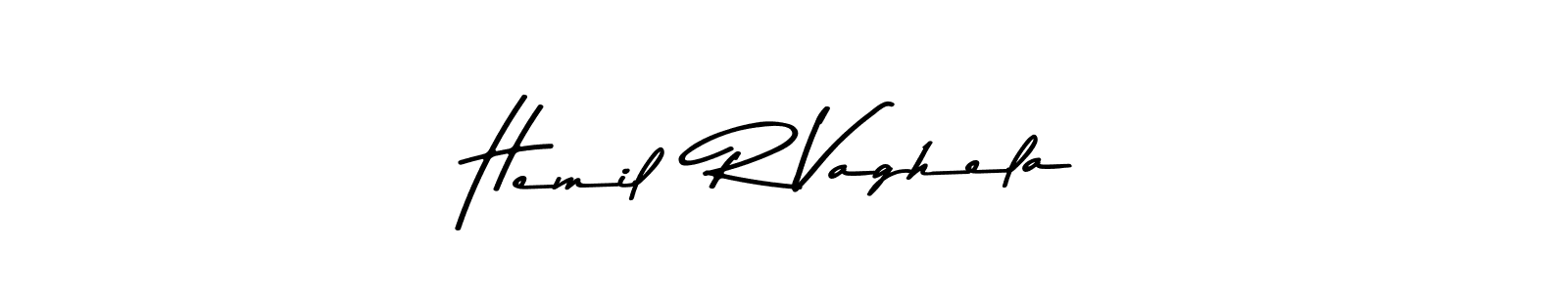 if you are searching for the best signature style for your name Hemil  R Vaghela. so please give up your signature search. here we have designed multiple signature styles  using Asem Kandis PERSONAL USE. Hemil  R Vaghela signature style 9 images and pictures png