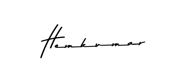 Similarly Asem Kandis PERSONAL USE is the best handwritten signature design. Signature creator online .You can use it as an online autograph creator for name Hemkumar. Hemkumar signature style 9 images and pictures png