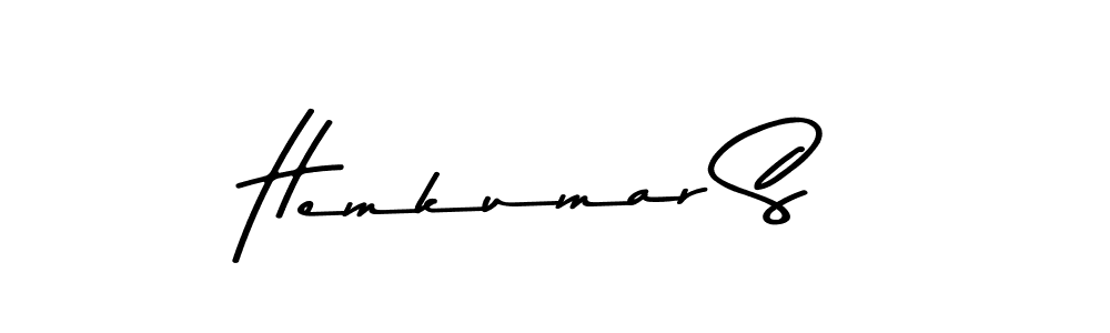 You can use this online signature creator to create a handwritten signature for the name Hemkumar S. This is the best online autograph maker. Hemkumar S signature style 9 images and pictures png