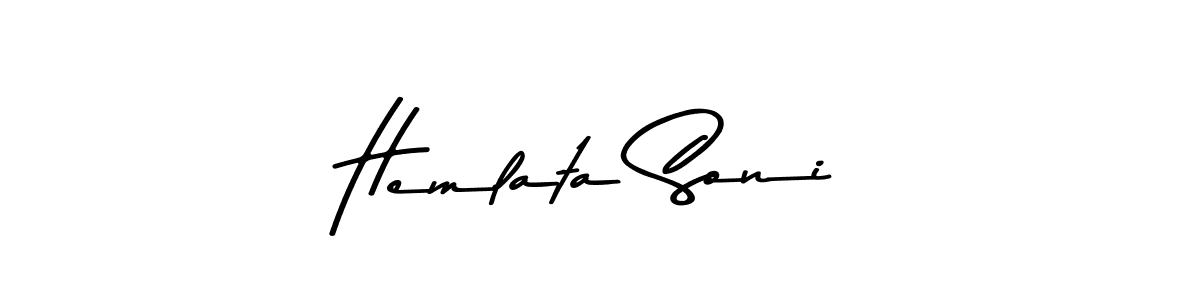 How to make Hemlata Soni signature? Asem Kandis PERSONAL USE is a professional autograph style. Create handwritten signature for Hemlata Soni name. Hemlata Soni signature style 9 images and pictures png