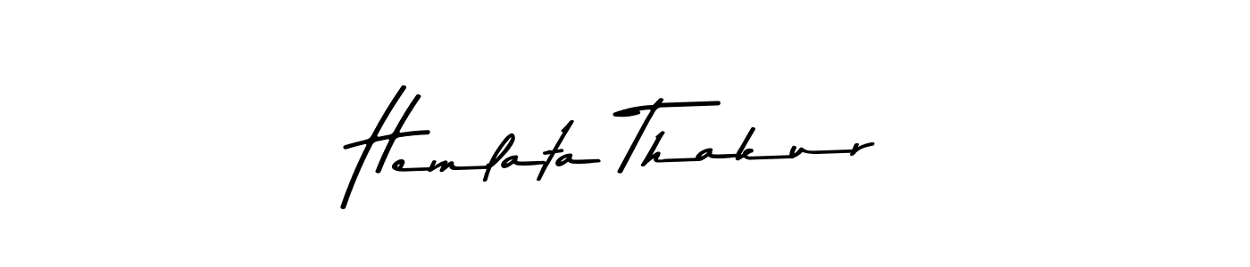 if you are searching for the best signature style for your name Hemlata Thakur. so please give up your signature search. here we have designed multiple signature styles  using Asem Kandis PERSONAL USE. Hemlata Thakur signature style 9 images and pictures png