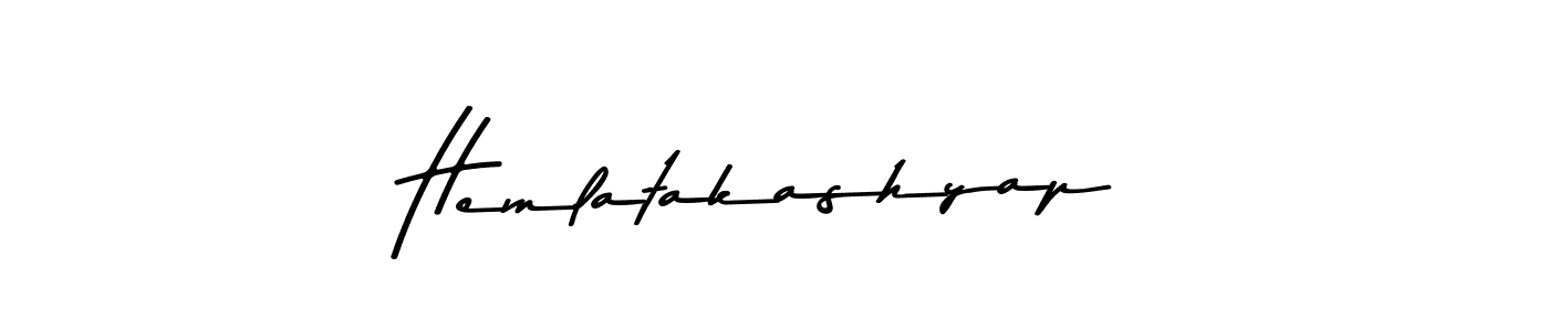 Asem Kandis PERSONAL USE is a professional signature style that is perfect for those who want to add a touch of class to their signature. It is also a great choice for those who want to make their signature more unique. Get Hemlatakashyap name to fancy signature for free. Hemlatakashyap signature style 9 images and pictures png