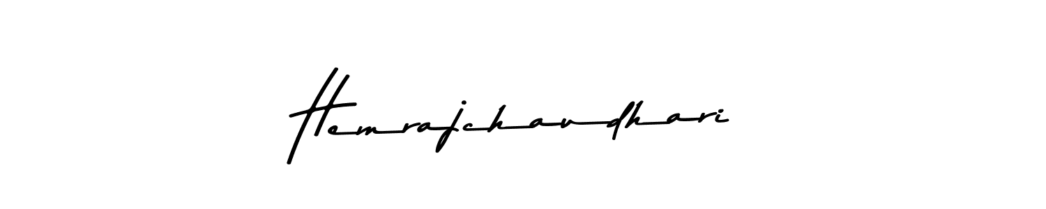 Hemrajchaudhari stylish signature style. Best Handwritten Sign (Asem Kandis PERSONAL USE) for my name. Handwritten Signature Collection Ideas for my name Hemrajchaudhari. Hemrajchaudhari signature style 9 images and pictures png