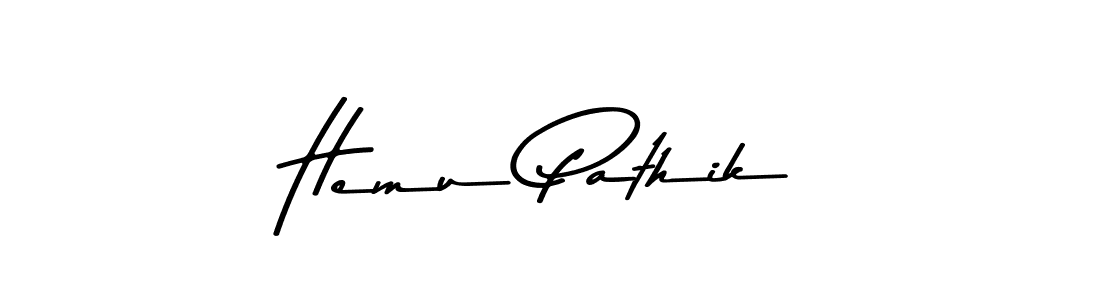 Make a beautiful signature design for name Hemu Pathik. Use this online signature maker to create a handwritten signature for free. Hemu Pathik signature style 9 images and pictures png