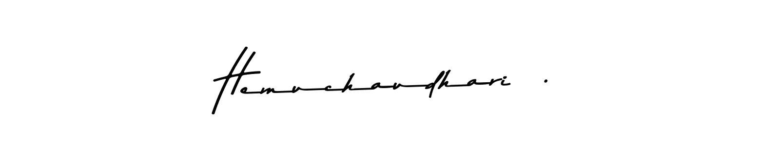 You can use this online signature creator to create a handwritten signature for the name Hemuchaudhari  .. This is the best online autograph maker. Hemuchaudhari  . signature style 9 images and pictures png