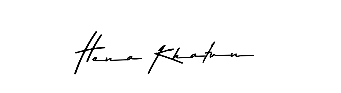 Hena Khatun stylish signature style. Best Handwritten Sign (Asem Kandis PERSONAL USE) for my name. Handwritten Signature Collection Ideas for my name Hena Khatun. Hena Khatun signature style 9 images and pictures png