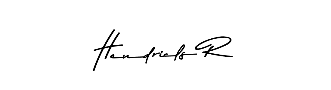 Make a beautiful signature design for name Hendricls R. With this signature (Asem Kandis PERSONAL USE) style, you can create a handwritten signature for free. Hendricls R signature style 9 images and pictures png