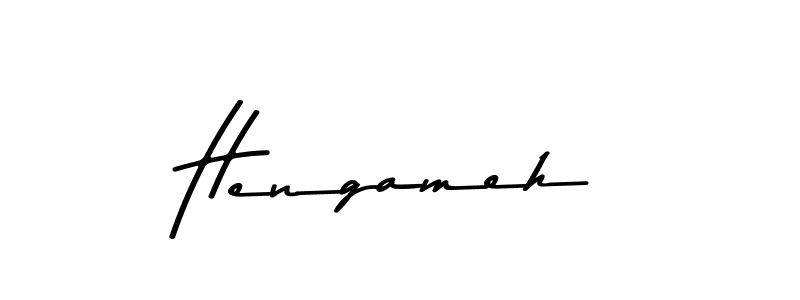 Hengameh stylish signature style. Best Handwritten Sign (Asem Kandis PERSONAL USE) for my name. Handwritten Signature Collection Ideas for my name Hengameh. Hengameh signature style 9 images and pictures png