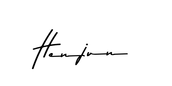 Similarly Asem Kandis PERSONAL USE is the best handwritten signature design. Signature creator online .You can use it as an online autograph creator for name Henjun. Henjun signature style 9 images and pictures png