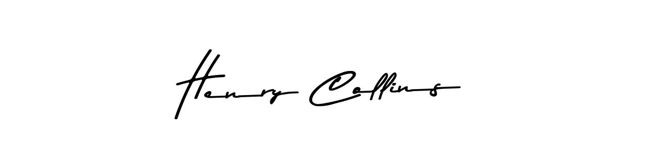 Use a signature maker to create a handwritten signature online. With this signature software, you can design (Asem Kandis PERSONAL USE) your own signature for name Henry Collins. Henry Collins signature style 9 images and pictures png