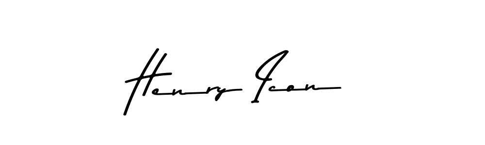 if you are searching for the best signature style for your name Henry Icon. so please give up your signature search. here we have designed multiple signature styles  using Asem Kandis PERSONAL USE. Henry Icon signature style 9 images and pictures png