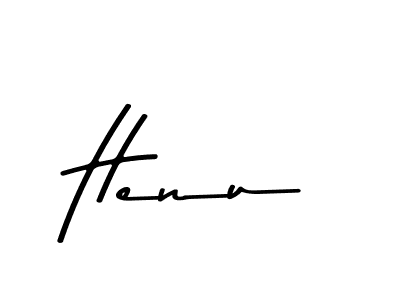 Make a beautiful signature design for name Henu. With this signature (Asem Kandis PERSONAL USE) style, you can create a handwritten signature for free. Henu signature style 9 images and pictures png