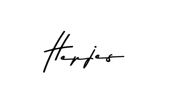 Make a short Hepjes signature style. Manage your documents anywhere anytime using Asem Kandis PERSONAL USE. Create and add eSignatures, submit forms, share and send files easily. Hepjes signature style 9 images and pictures png