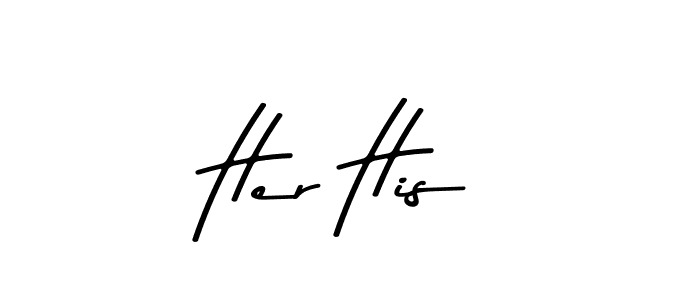 Also we have Her His name is the best signature style. Create professional handwritten signature collection using Asem Kandis PERSONAL USE autograph style. Her His signature style 9 images and pictures png