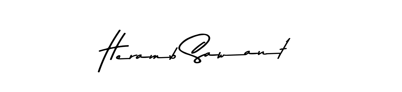 Check out images of Autograph of Heramb Sawant name. Actor Heramb Sawant Signature Style. Asem Kandis PERSONAL USE is a professional sign style online. Heramb Sawant signature style 9 images and pictures png