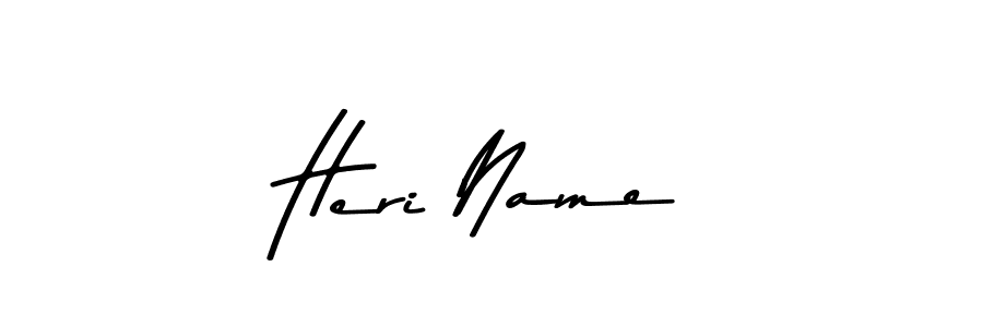 Also You can easily find your signature by using the search form. We will create Heri Name name handwritten signature images for you free of cost using Asem Kandis PERSONAL USE sign style. Heri Name signature style 9 images and pictures png