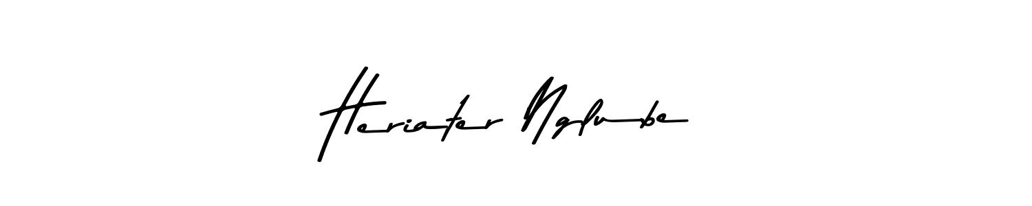 Similarly Asem Kandis PERSONAL USE is the best handwritten signature design. Signature creator online .You can use it as an online autograph creator for name Heriater Nglube. Heriater Nglube signature style 9 images and pictures png