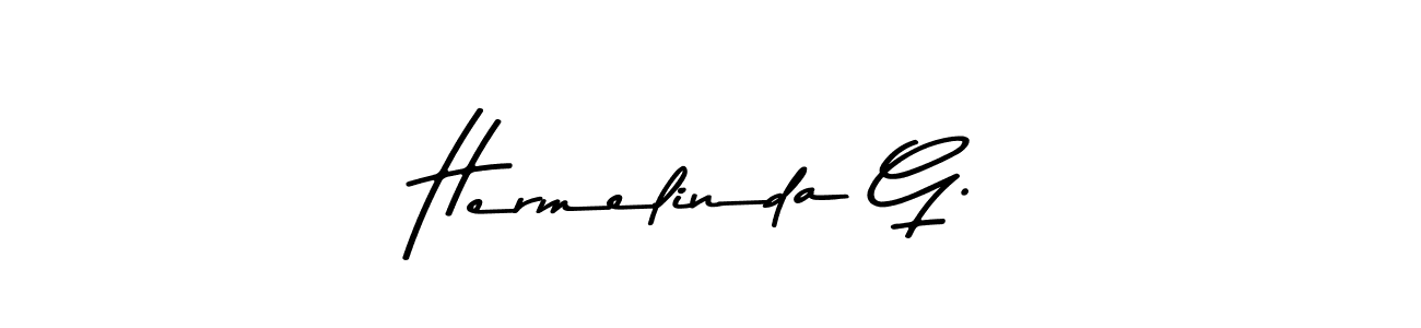 Once you've used our free online signature maker to create your best signature Asem Kandis PERSONAL USE style, it's time to enjoy all of the benefits that Hermelinda G. name signing documents. Hermelinda G. signature style 9 images and pictures png