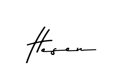 Use a signature maker to create a handwritten signature online. With this signature software, you can design (Asem Kandis PERSONAL USE) your own signature for name Hesen. Hesen signature style 9 images and pictures png