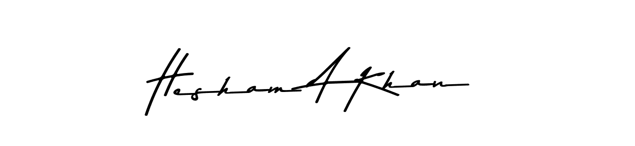 It looks lik you need a new signature style for name Hesham A Khan. Design unique handwritten (Asem Kandis PERSONAL USE) signature with our free signature maker in just a few clicks. Hesham A Khan signature style 9 images and pictures png