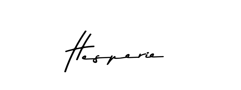 Also You can easily find your signature by using the search form. We will create Hesperie name handwritten signature images for you free of cost using Asem Kandis PERSONAL USE sign style. Hesperie signature style 9 images and pictures png