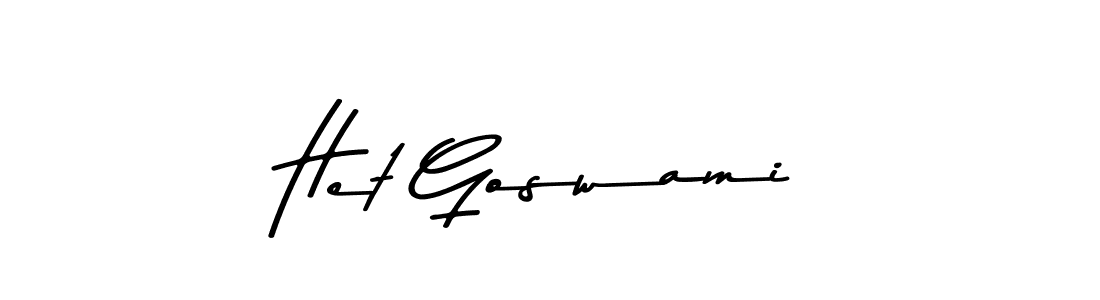 How to Draw Het Goswami signature style? Asem Kandis PERSONAL USE is a latest design signature styles for name Het Goswami. Het Goswami signature style 9 images and pictures png