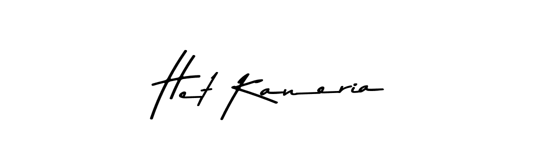 Also we have Het Kaneria name is the best signature style. Create professional handwritten signature collection using Asem Kandis PERSONAL USE autograph style. Het Kaneria signature style 9 images and pictures png