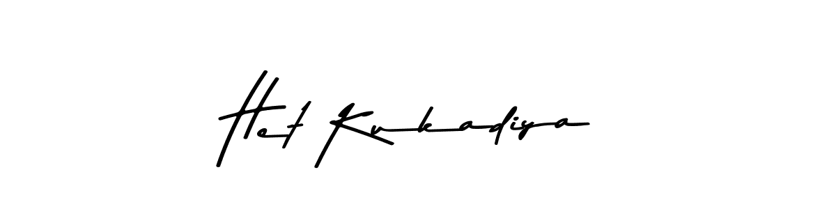 Also we have Het Kukadiya name is the best signature style. Create professional handwritten signature collection using Asem Kandis PERSONAL USE autograph style. Het Kukadiya signature style 9 images and pictures png