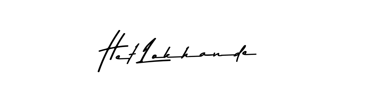 Here are the top 10 professional signature styles for the name Het Lokhande. These are the best autograph styles you can use for your name. Het Lokhande signature style 9 images and pictures png