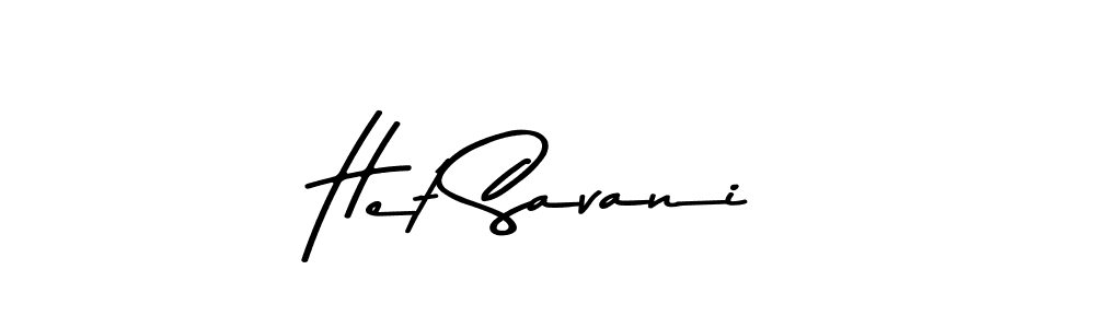 if you are searching for the best signature style for your name Het Savani. so please give up your signature search. here we have designed multiple signature styles  using Asem Kandis PERSONAL USE. Het Savani signature style 9 images and pictures png