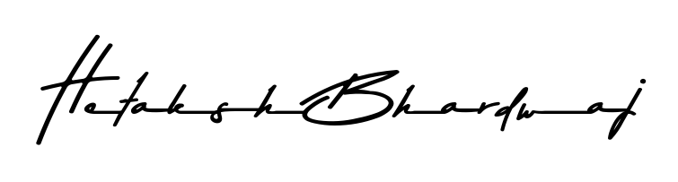A modern signature idea for name Hetaksh Bhardwaj using Asem Kandis PERSONAL USE font. Clean strokes and elegant curves make it stand out instantly. Hetaksh Bhardwaj signature style 9 images and pictures png