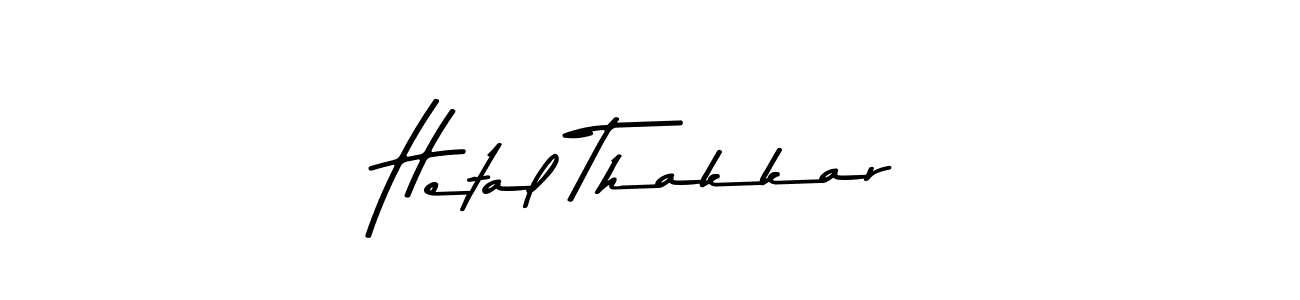 The best way (Asem Kandis PERSONAL USE) to make a short signature is to pick only two or three words in your name. The name Hetal Thakkar include a total of six letters. For converting this name. Hetal Thakkar signature style 9 images and pictures png