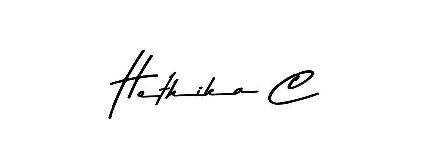 Similarly Asem Kandis PERSONAL USE is the best handwritten signature design. Signature creator online .You can use it as an online autograph creator for name Hethika C. Hethika C signature style 9 images and pictures png