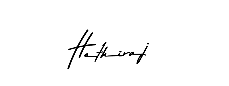 Hethiraj stylish signature style. Best Handwritten Sign (Asem Kandis PERSONAL USE) for my name. Handwritten Signature Collection Ideas for my name Hethiraj. Hethiraj signature style 9 images and pictures png