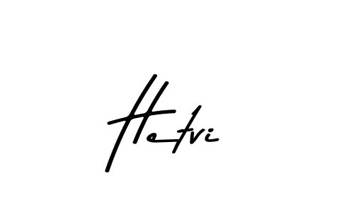 How to make Hetvi signature? Asem Kandis PERSONAL USE is a professional autograph style. Create handwritten signature for Hetvi name. Hetvi signature style 9 images and pictures png