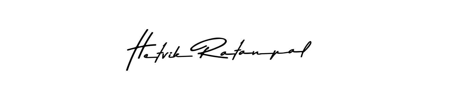 Similarly Asem Kandis PERSONAL USE is the best handwritten signature design. Signature creator online .You can use it as an online autograph creator for name Hetvik Ratanpal. Hetvik Ratanpal signature style 9 images and pictures png