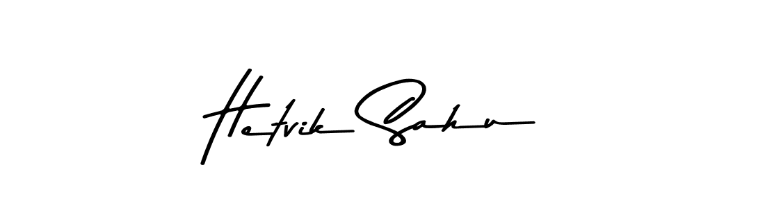 You should practise on your own different ways (Asem Kandis PERSONAL USE) to write your name (Hetvik Sahu) in signature. don't let someone else do it for you. Hetvik Sahu signature style 9 images and pictures png