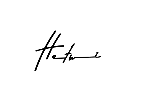 Also we have Hetwi name is the best signature style. Create professional handwritten signature collection using Asem Kandis PERSONAL USE autograph style. Hetwi signature style 9 images and pictures png