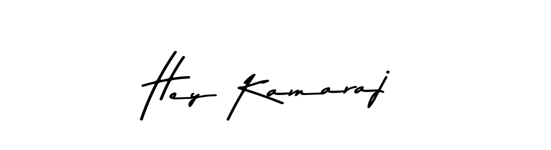 Use a signature maker to create a handwritten signature online. With this signature software, you can design (Asem Kandis PERSONAL USE) your own signature for name Hey Kamaraj. Hey Kamaraj signature style 9 images and pictures png