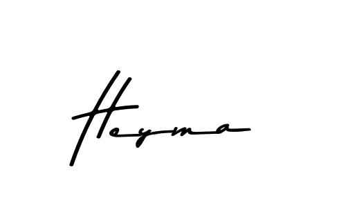 Also we have Heyma name is the best signature style. Create professional handwritten signature collection using Asem Kandis PERSONAL USE autograph style. Heyma signature style 9 images and pictures png