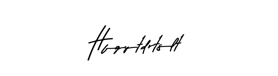 How to make Hfgytdrtslt name signature. Use Asem Kandis PERSONAL USE style for creating short signs online. This is the latest handwritten sign. Hfgytdrtslt signature style 9 images and pictures png